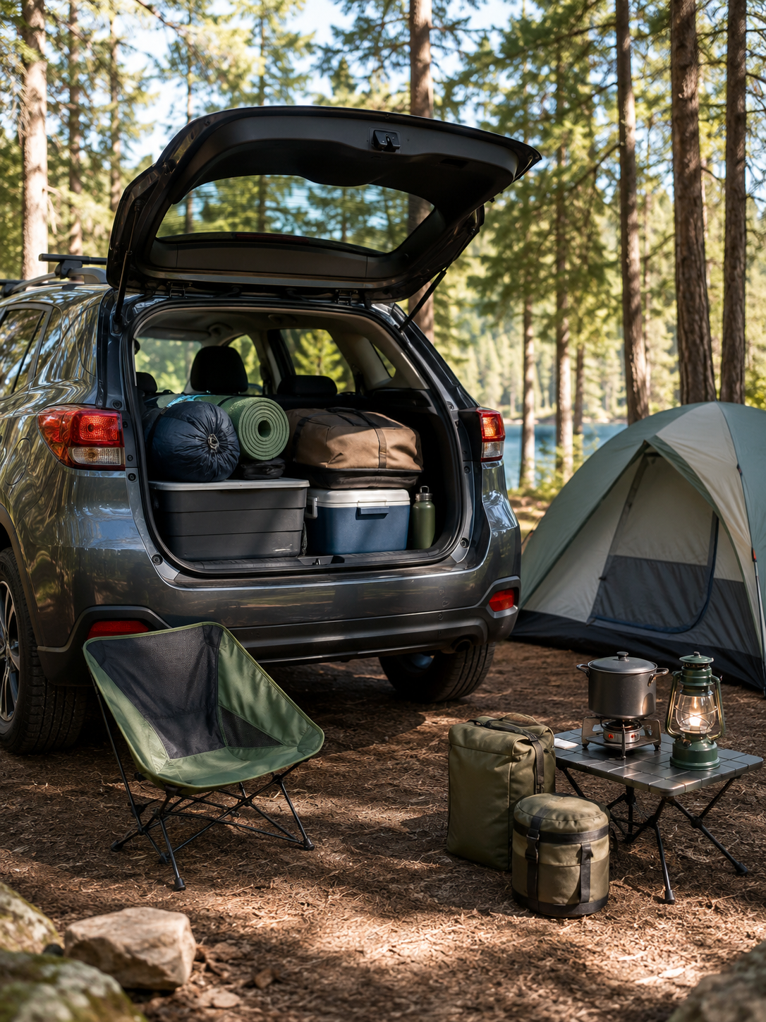 15 Space-Saving Camping Gear Ideas for Small Cars